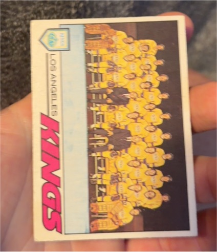 1977-78 Topps #78 Los Angeles Kings Team Checklist — front