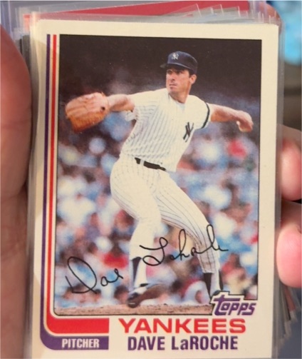 1982 Topps #142 Dave LaRoche — front
