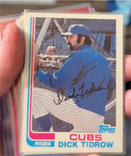 1982 Topps #699 Dick Tidrow — front