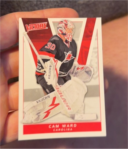 2010-11 Upper Deck Victory #30 Cam Ward — front