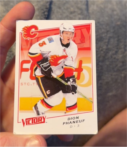 2008-09 Upper Deck Victory #166 Dion Phaneuf — front