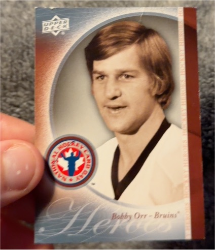 2010-11 Upper Deck National Hockey Day #HCD14 Bobby Orr Bruins — front