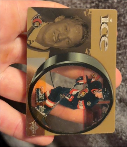 1998-99 Upper Deck McDonald's Ice #23 Marian Hossa — front