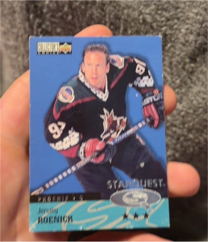 1997-98 Upper Deck Collector's Choice Starquest 3 Star #SQ79 Jeremy Roenick — front