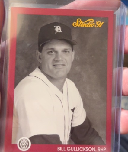 1991 Leaf Studio #55 Bill Gullickson Detroit Tigers — front
