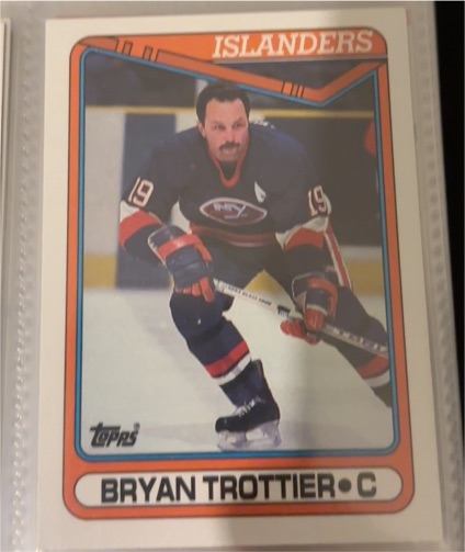 1990-91 Topps #291 Bryan Trottier New York Islanders — front