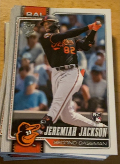 2026 Topps Series 1 #277 Jeremiah Jackson — front