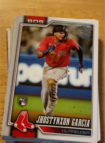 2026 Topps Series 1 #316 Jhostynxon Garcia — front