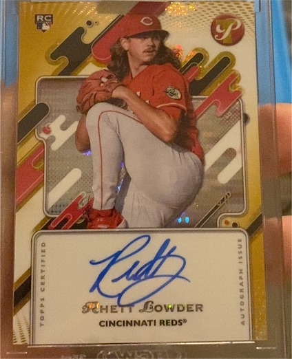 2025 Topps Pristine #PA-RL Rhett Lowder — front