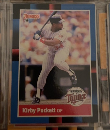 1988 Donruss #368 Kirby Puckett — front
