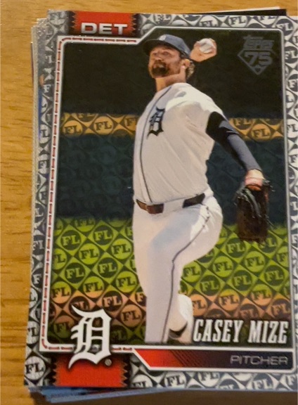 2026 Topps Series 1 #16 Casey Mize — front