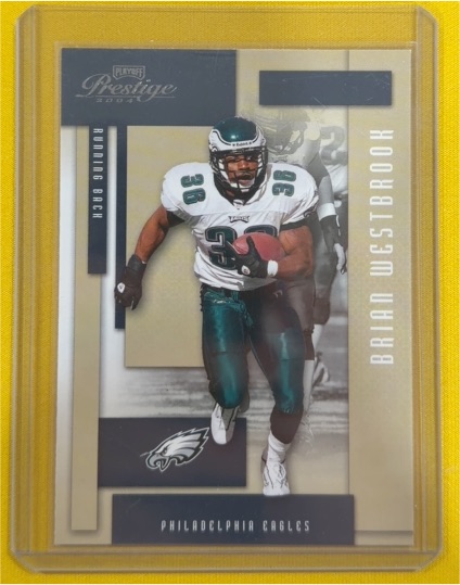 2004 Playoff Prestige #109 Brian Westbrook — front