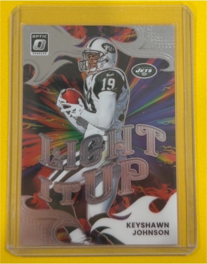 2025 Donruss Optic #20 Keyshawn Johnson Light It Up — front