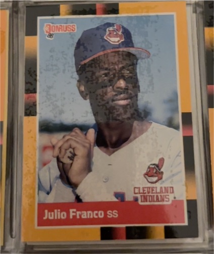 1988 Donruss #156 Julio Franco — front