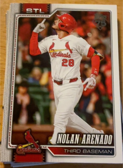 2026 Topps #193 Nolan Arenado — front