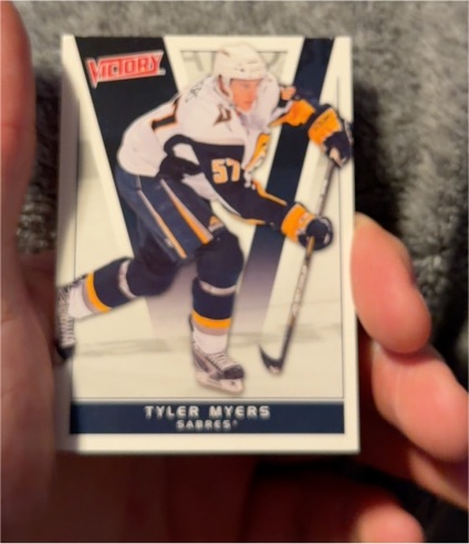 2010-11 Upper Deck Victory #20 Tyler Myers Buffalo Sabres — front