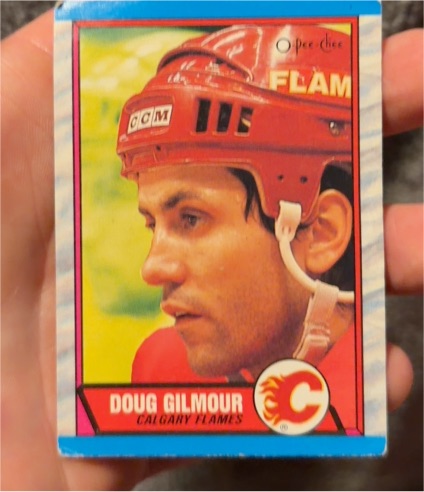 1989-90 O-Pee-Chee #74 Doug Gilmour — front
