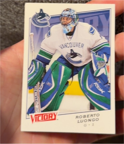 2008-09 Upper Deck Victory #7 Roberto Luongo — front