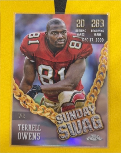 2024 Topps Chrome #SS-17 Terrell Owens Sunday Swag — front