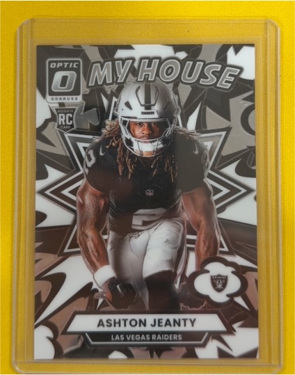 2025 Panini Donruss Optic #4 Ashton Jeanty My House — front