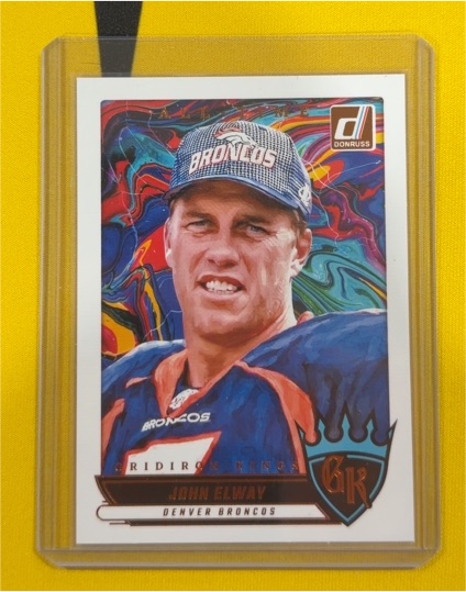 2025 Panini Donruss All-Time Gridiron Kings #ATGK-JEY John Elway — front