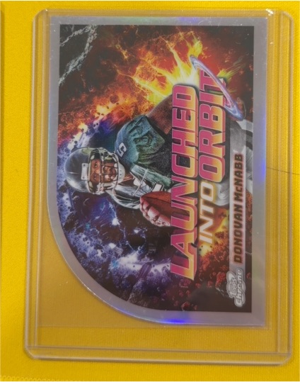2024 Topps Cosmic Chrome #LIO-25 Donovan McNabb Launched Into Orbit — front