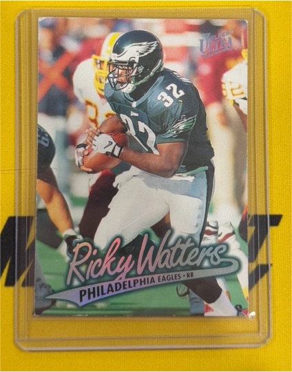 1997 Fleer Ultra #2 Ricky Watters — front