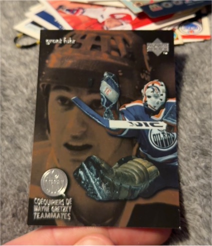 1998-99 Upper Deck McDonald's #T7 Grant Fuhr — front