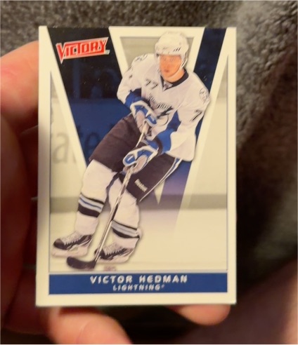 2010-11 Upper Deck Victory #173 Victor Hedman — front