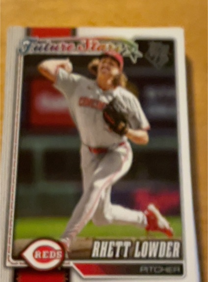 2026 Topps Series 1 #60 Rhett Lowder — front
