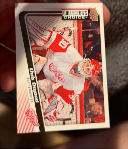 2009-10 Collector's Choice #196 Chris Osgood — front