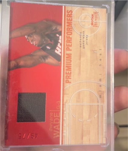 2004-05 Skybox Premium Performers #PPJ-DW Dwyane Wade — front