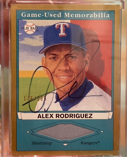 2003 Upper Deck Play Ball #PB-AR2 Alex Rodriguez — front