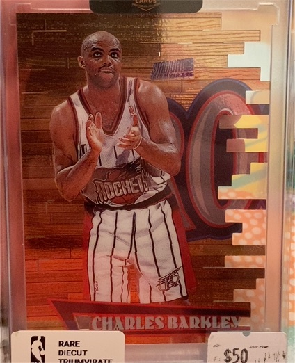 1997-98 Topps Stadium Club Triumvirate Luminous #T6A Charles Barkley — front