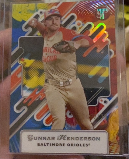 2025 Topps Pristine #31 Gunnar Henderson Baltimore Orioles — front
