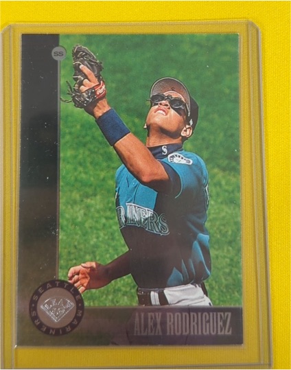 1996 Leaf #24 Alex Rodriguez Seattle Mariners — front