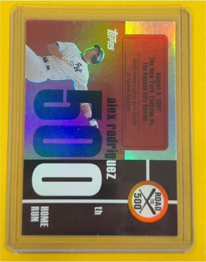 2007 Topps #300 Alex Rodriguez — front