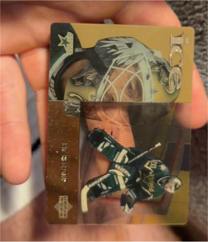 1998 Upper Deck McDonald's Ice #21 Ed Belfour — front