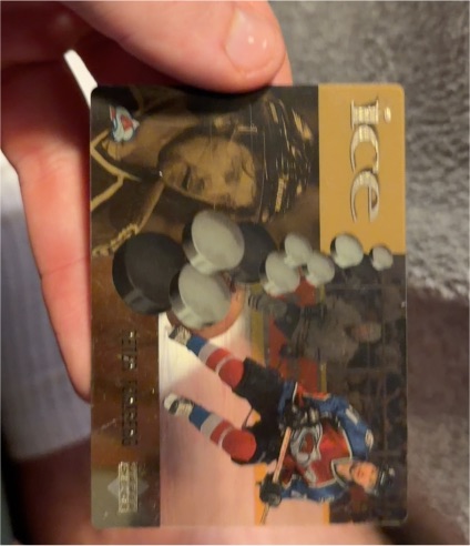 1998-99 Upper Deck McDonald's Ice #MCD 3 Joe Sakic — front