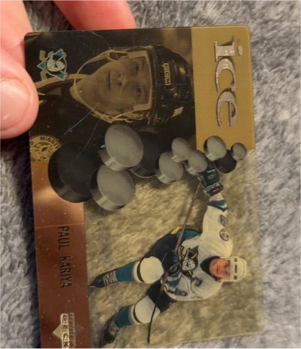1998-99 Upper Deck McDonald's Ice #MCD8 Paul Kariya — front