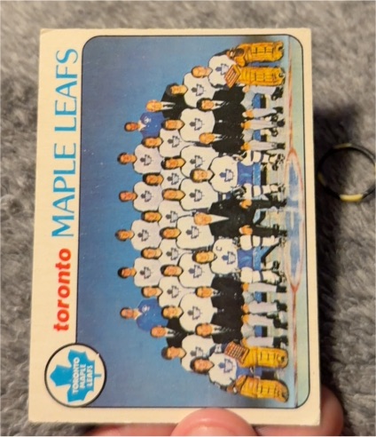 1978-79 Topps #206 Toronto Maple Leafs Team — front