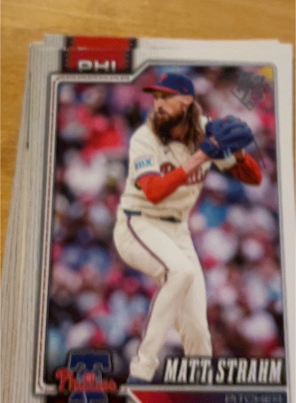 2026 Topps Series 1 #298 Matt Strahm — front