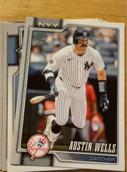 2026 Topps #220 Austin Wells — front