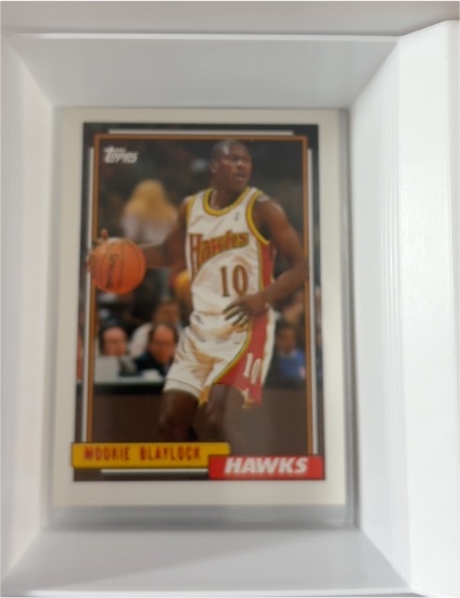 1992-93 Topps #268 Mookie Blaylock — front