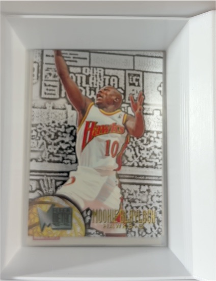1995-96 Fleer Metal #2 Mookie Blaylock Atlanta Hawks — front
