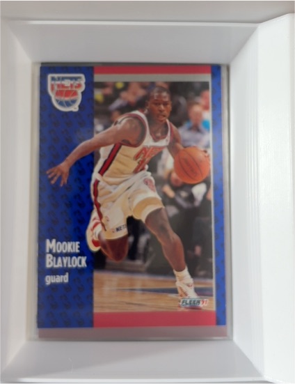 1991-92 Fleer #128 Mookie Blaylock — front