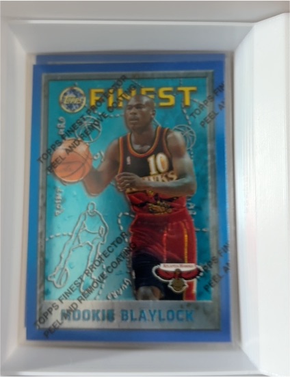 1995-96 Topps Finest #169 Mookie Blaylock — front