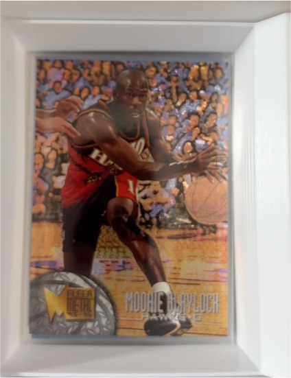 1995-96 Fleer Metal #122 Mookie Blaylock — front