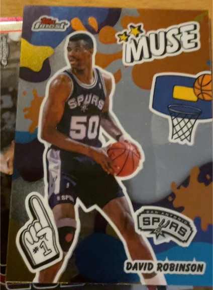 2025-26 Topps Finest #M-19 David Robinson Muse — front