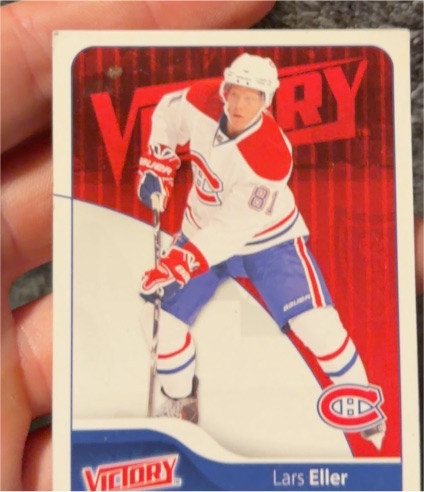 2011-12 Upper Deck Victory #105 Lars Eller — front